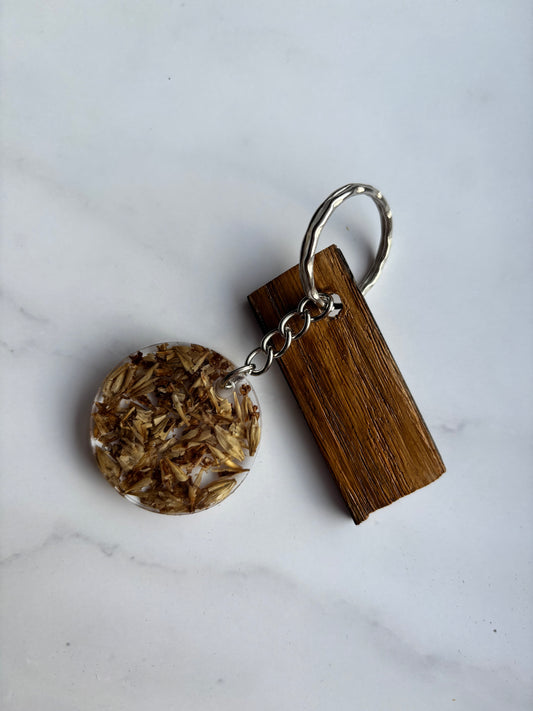 Draff and Barrel Keychain